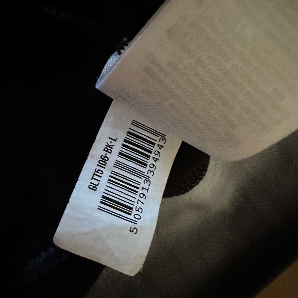 Gymshark‎ Recess black track top full zip ladies size Large - Picture 8 of 8